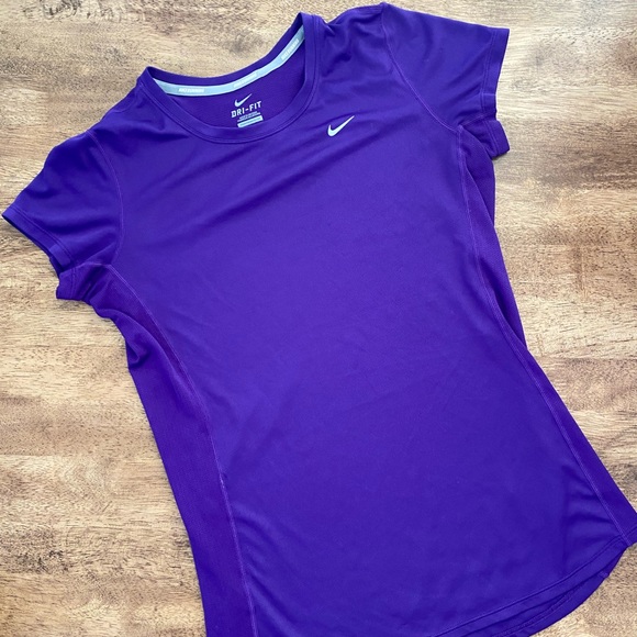 Nike Tops - Nike Running Dry Fit Top in Purple